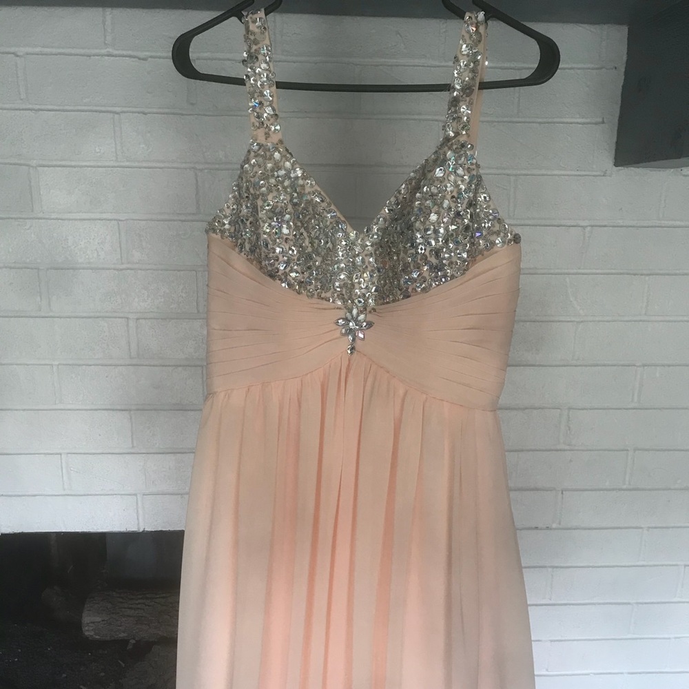 Light pink prom dress!